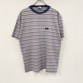 Champion　チャンピオン　半袖Tシャツ　総柄　マルチカラー　Lサイズ　古着
