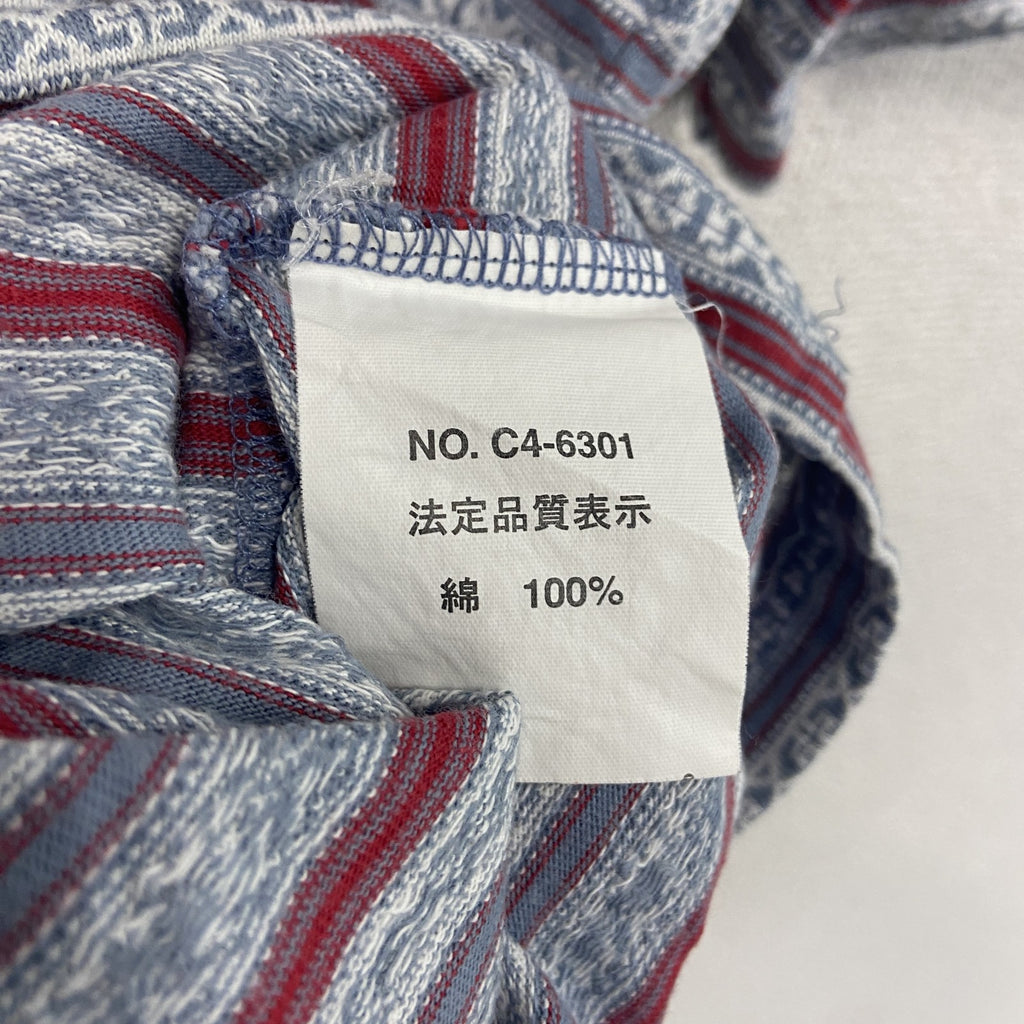 Champion　チャンピオン　半袖Tシャツ　総柄　マルチカラー　Lサイズ　古着