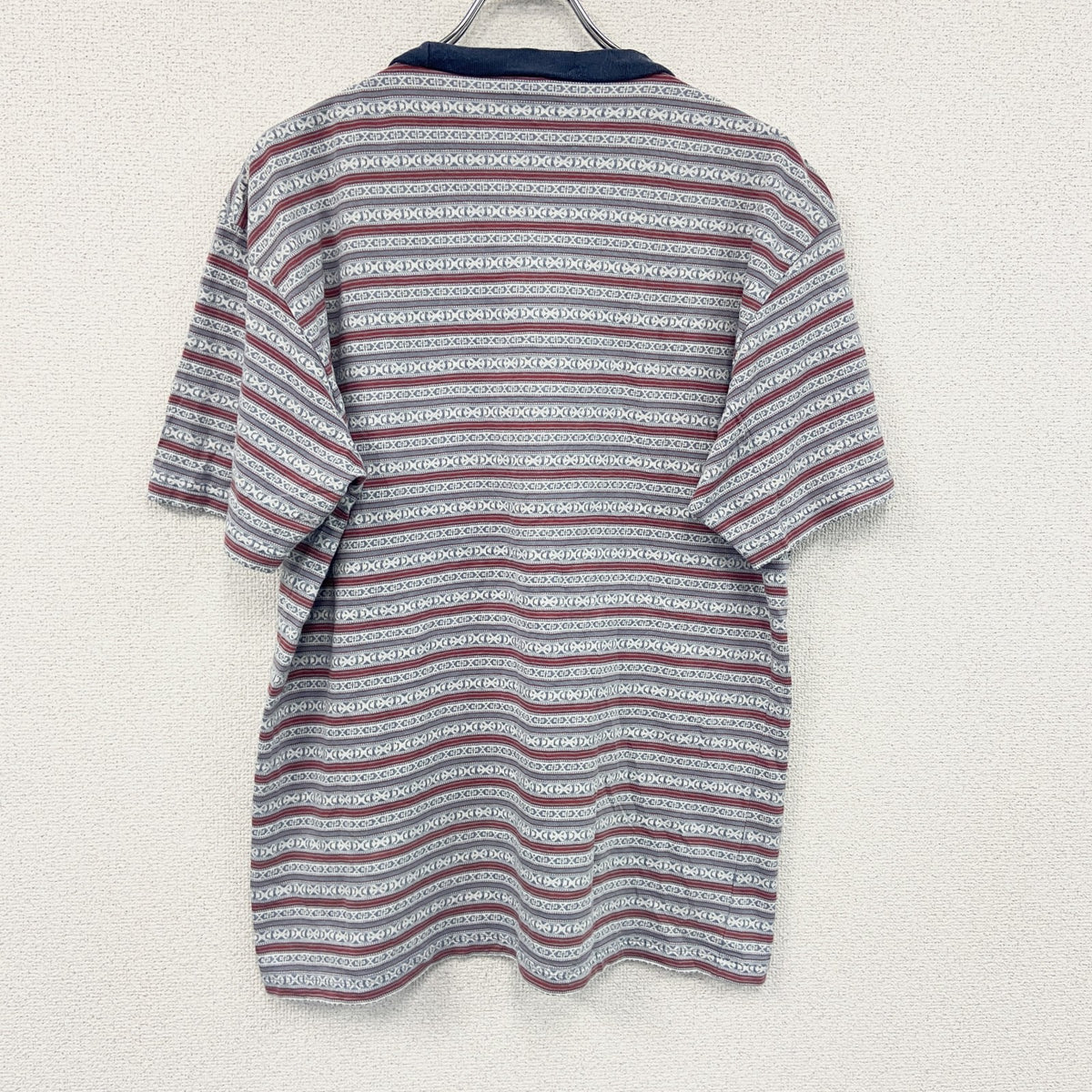 Champion　チャンピオン　半袖Tシャツ　総柄　マルチカラー　Lサイズ　古着