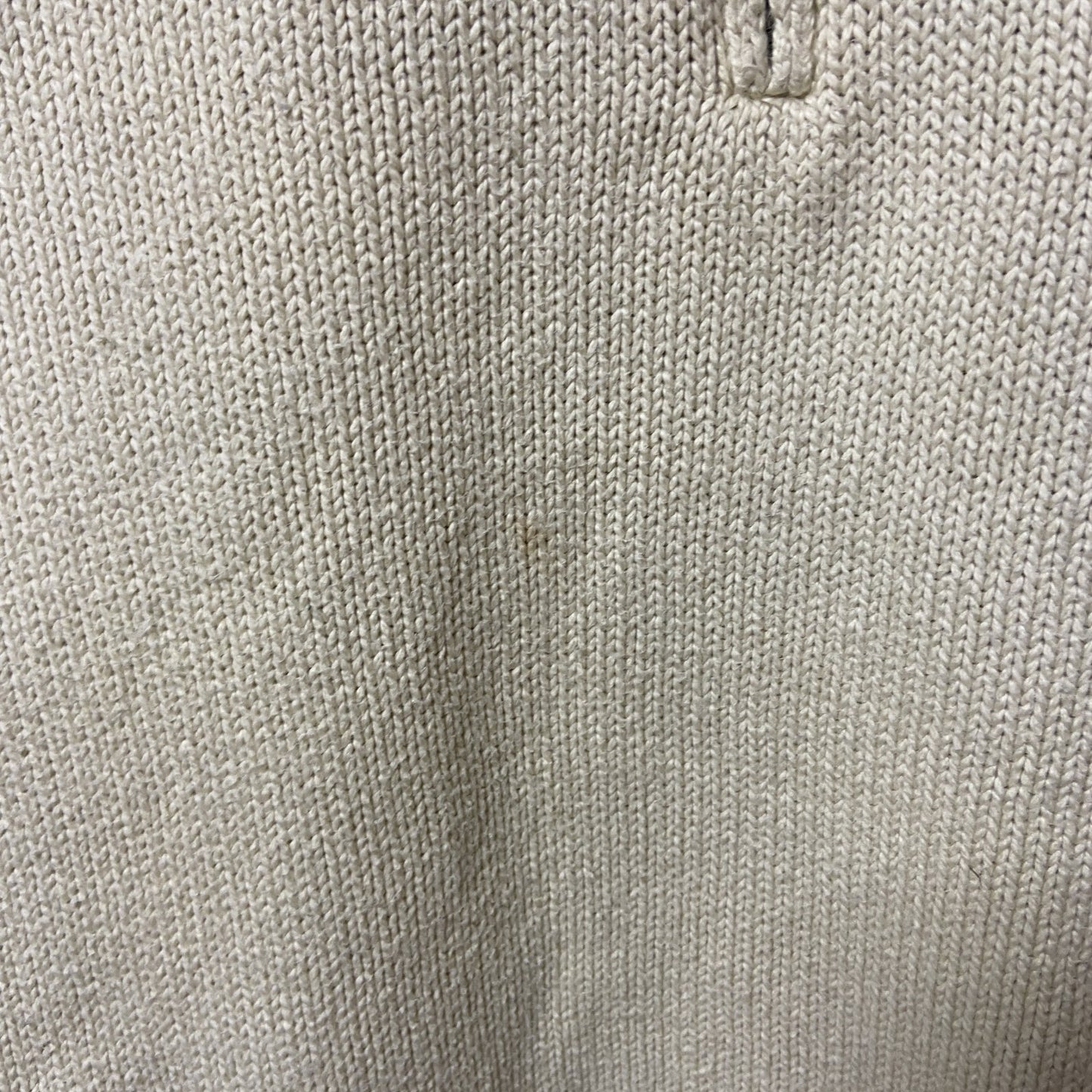 古着 used　Polo by Ralph Lauren　長袖ハーフジップニット　セーター　ワンポイントロゴ　XLサイズ