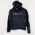 Champion　チャンピオン　リバースウィーブ　スウェットパーカー/フーディー　黒　ブラック　Sサイズ トレーナー スウェットトップス フード付き 古着