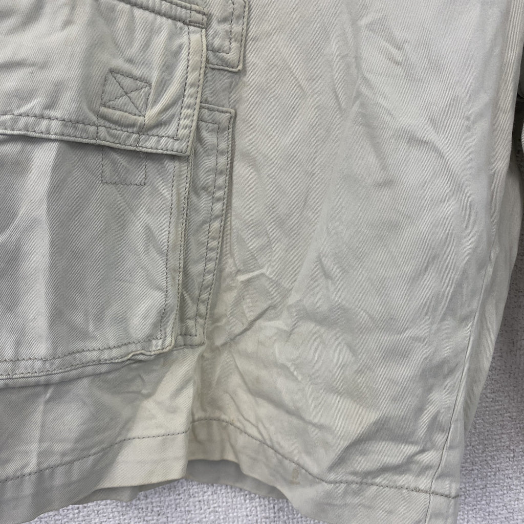 Carvin Klein Jeans　カルバンクラインジーンズ　ハーフカーゴパンツ/ショートパンツ　白　ホワイト　32サイズ　古着