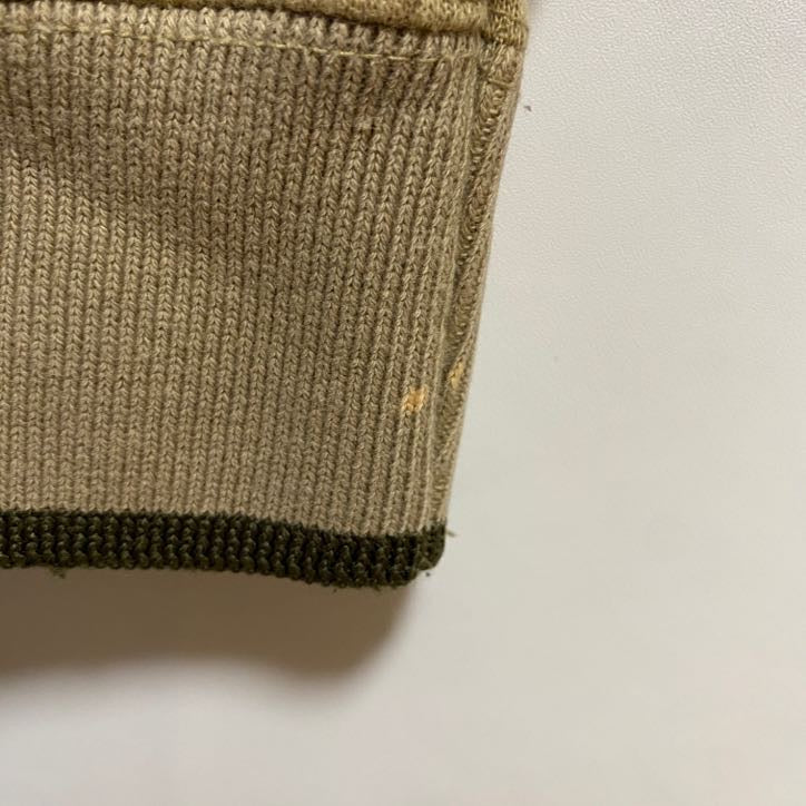 M&CSPORT　長袖刺繍スウェット　トレーナー　ゴルフ　スポーツ　茶色　ブラウン　レトロ　ビッグシルエット　XLサイズ　古着