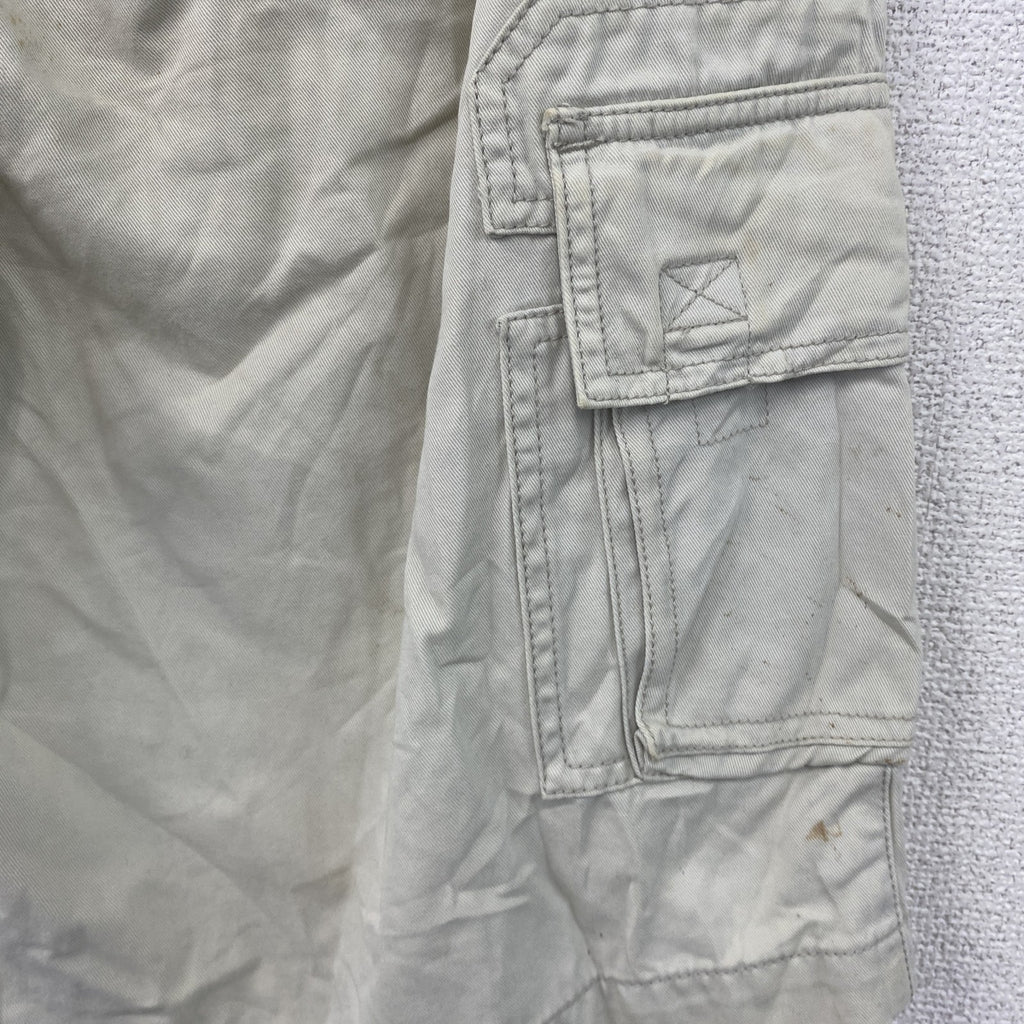 Carvin Klein Jeans　カルバンクラインジーンズ　ハーフカーゴパンツ/ショートパンツ　白　ホワイト　32サイズ　古着