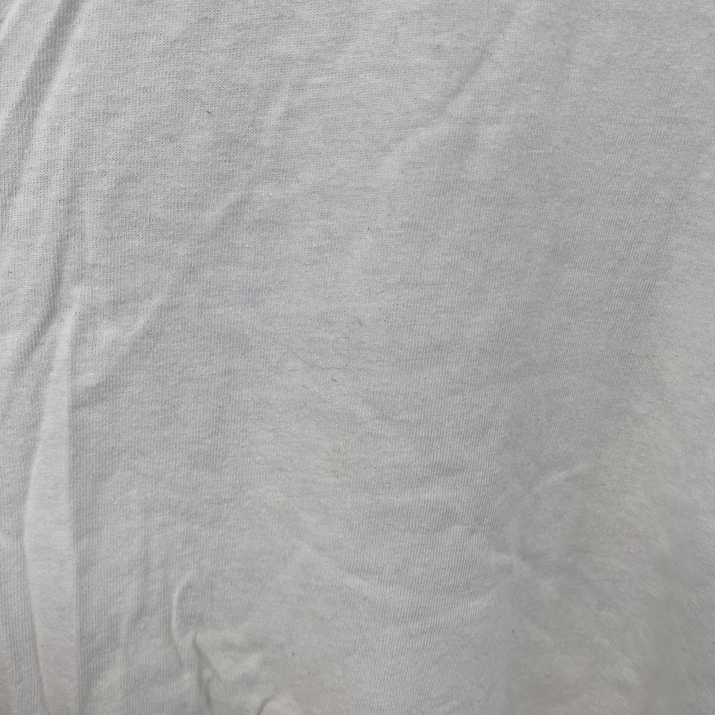 GILDAN　ギルダン　Marlboro　マールボロ　長袖Tシャツ/ロンT　デカロゴ　白　ホワイト　Lサイズ　古着