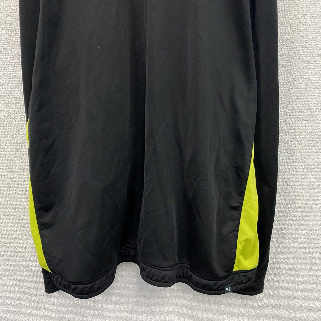 PUMA　プーマ　トラックジャケット/ジャージ　黒　ブラック　2XLサイズ　古着