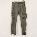 Wrangler　ラングラー　Regular Taper　カーゴパンツ　ジップフライ　カーキ　W30サイズ　古着