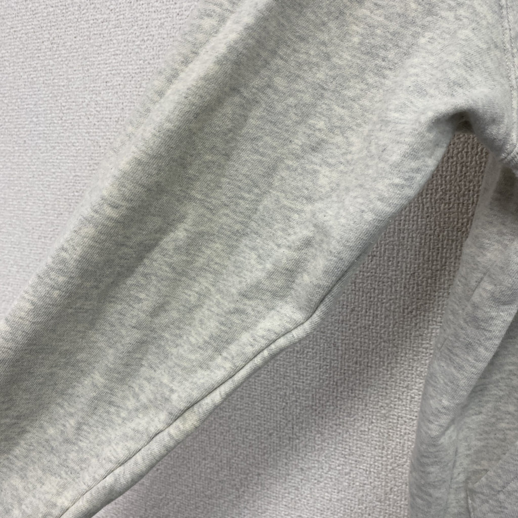 Champion　チャンピオン　フルジップスウェットパーカー/フーディー　目無し　刺繍ロゴ　現行　灰色　グレー　Lサイズ　古着