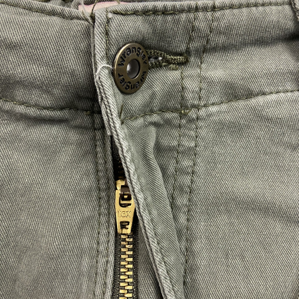 Wrangler　ラングラー　Regular Taper　カーゴパンツ　ジップフライ　カーキ　W30サイズ　古着