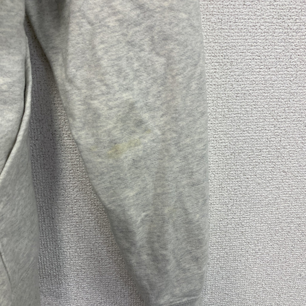 Champion　チャンピオン　フルジップスウェットパーカー/フーディー　目無し　刺繍ロゴ　現行　灰色　グレー　Lサイズ　古着