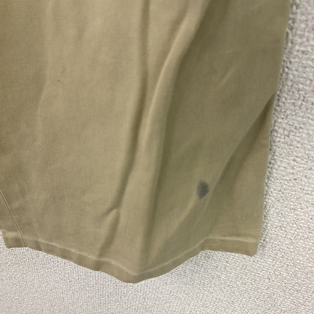 BURBERRYS　バーバリーズ　チノパンツ　スラックス　ジップフライ　ベージュ メンズ コットン 古着