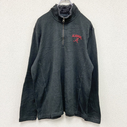 Champion　チャンピオン　ハーフジップニットセーター　黒　ブラック　Lサイズ