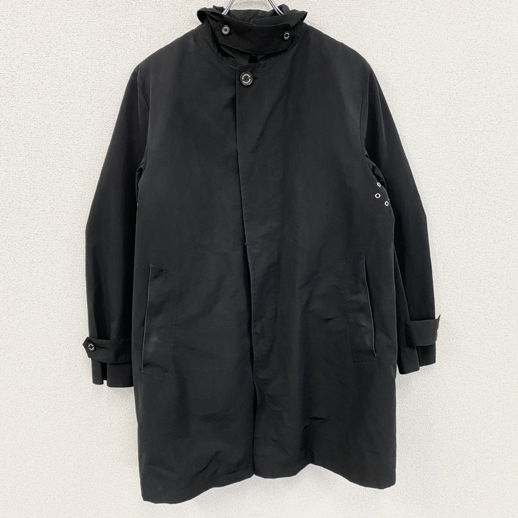 MACKINTOSH PHILOSOPHY　マッキントッシュ　ステンカラーコート　中綿入り　黒　ブラック　40サイズ　古着