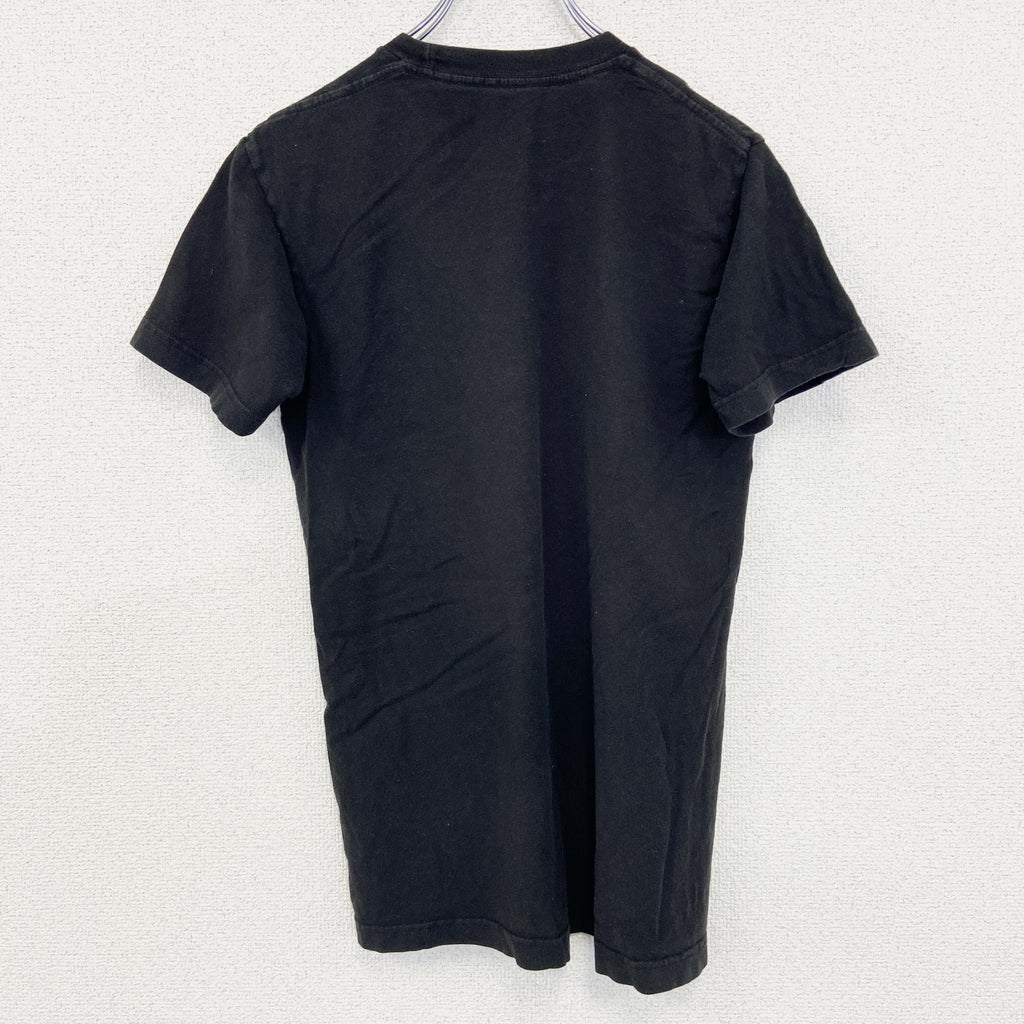 半袖アニメプリントTシャツ　うずまきナルト　黒　ブラック　クルーネック　レトロデザイン　Sサイズ　古着