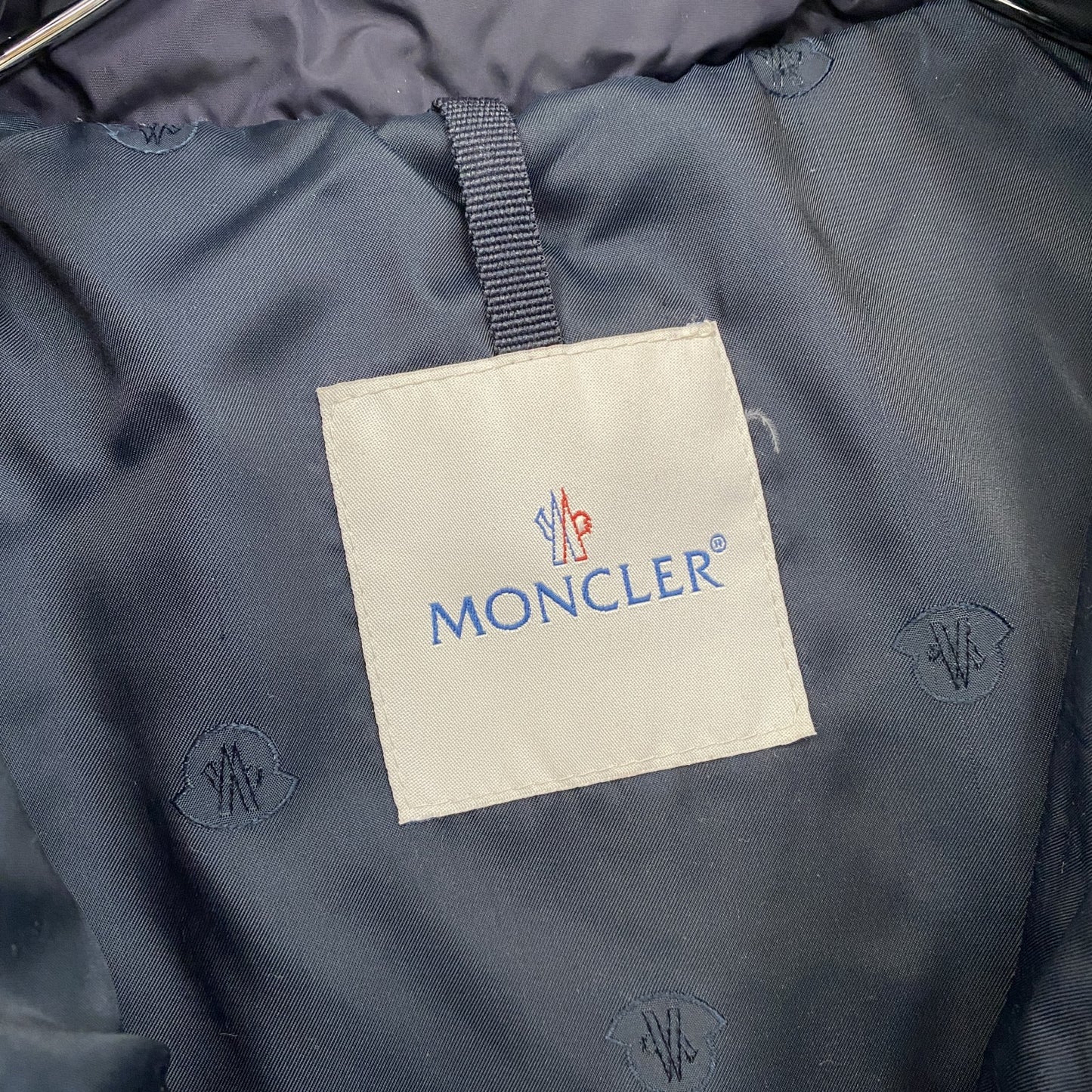 MONCLER　モンクレール　ダウンジャケット　ダウン90%　紺　ネイビー
