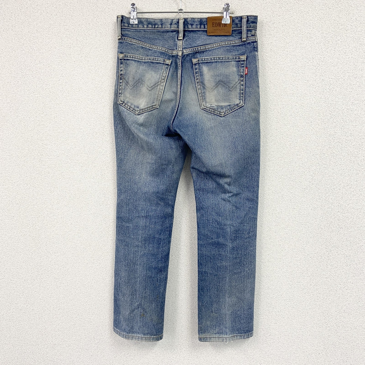 EDWIN　エドウィン　デニムパンツ/ジーンズ　ジップフライ　インディゴ メンズ コットン 古着
