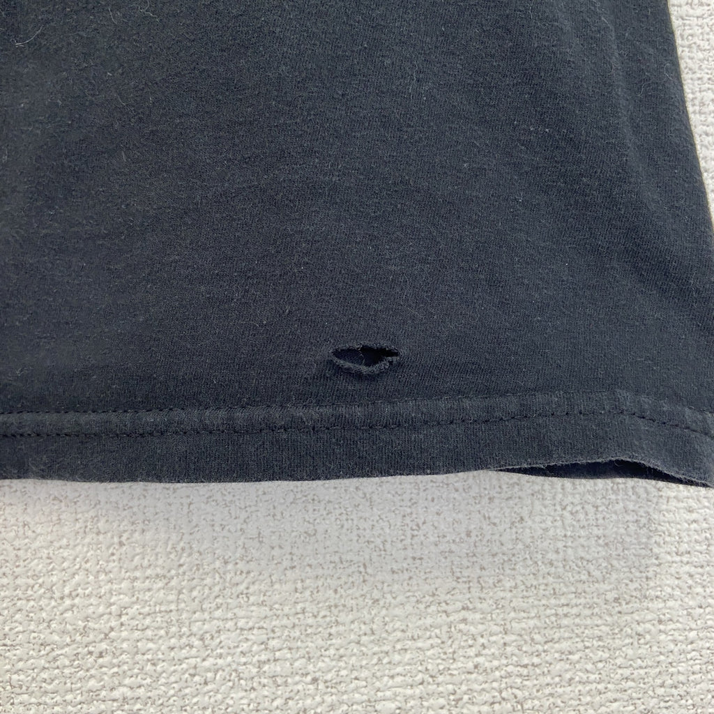 アディダス　半袖プリントTシャツ　ノースカロライナFC　黒　ブラック　クルーネック　XLサイズ　古着