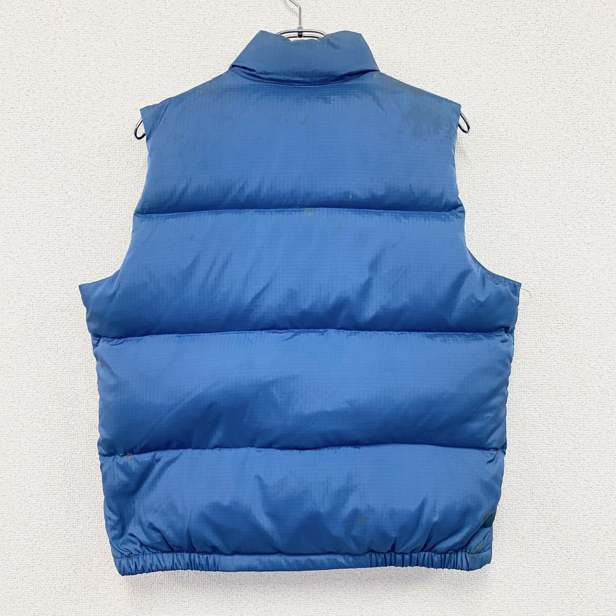 THE NORTH FACE　ザ・ノースフェイス　ダウンベスト　ダウン80%　青　ブルー　Mサイズ　古着