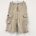 Abercrombie＆Fitch　アバクロンビー＆フィッチ　ハーフカーゴパンツ/ショートパンツ　ベージュ　W30サイズ　古着
