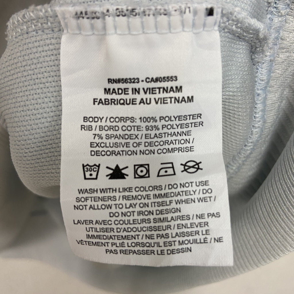 NIKE　ナイキ　ニットベスト　スウッシュ　水色　ライトブルー　2XLサイズ　古着