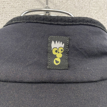 90s　adidas EQUIPMENT　アディダスイクイップメント　フリースジャケット　パフォーマンスロゴ　ヴィンテージ　黒　ブラック　Ｍサイズ