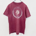 半袖アニマルプリントTシャツ　虎　タイガー　赤　レッド　クルーネック　レトロデザイン　Mサイズ　古着