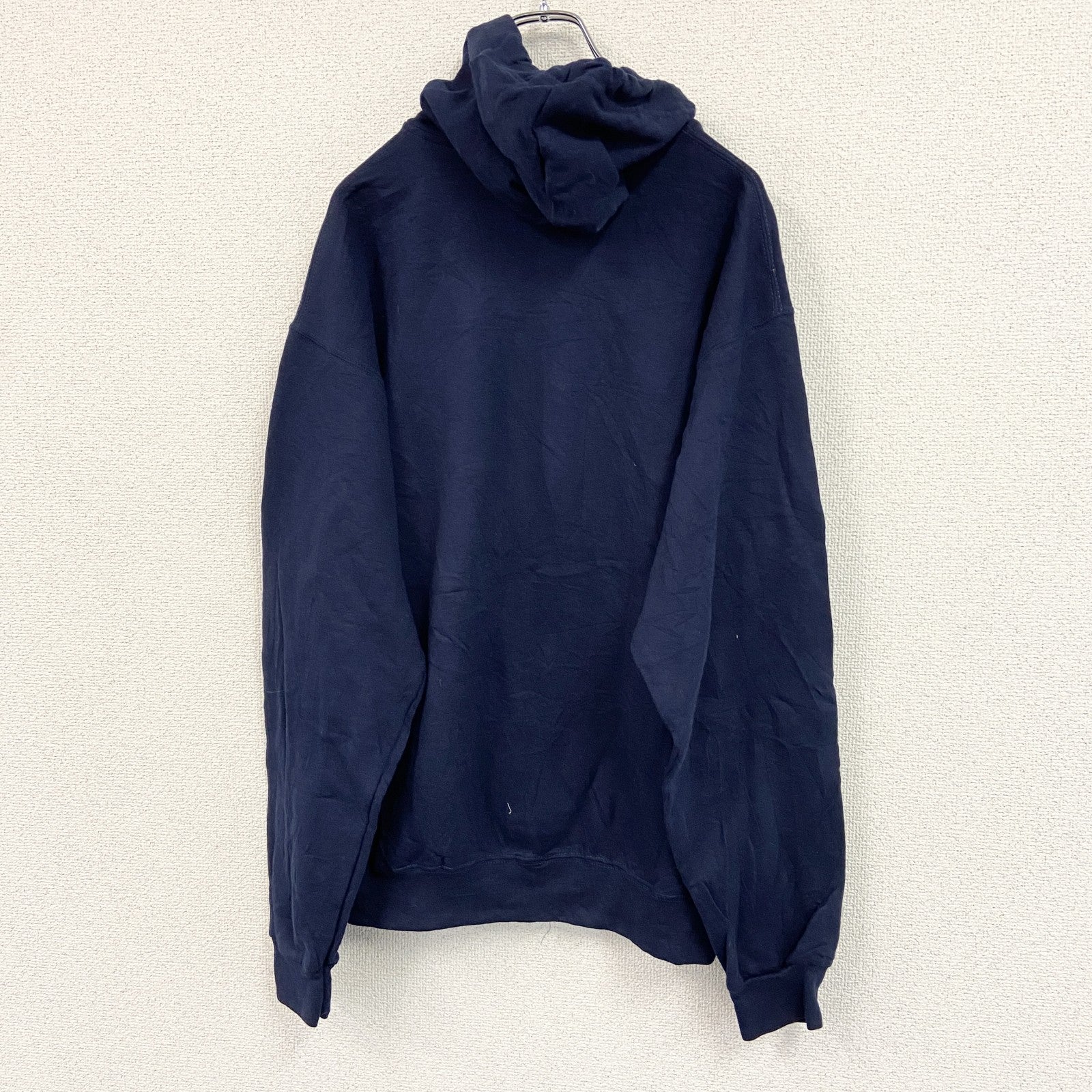 FRUIT OF THE LOOM　フルーツオブザルーム　フルジップスウェットパーカー/フーディー　ネイビー　紺　Lサイズ　古着