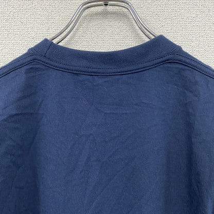 00s　NIKE　半袖Tシャツ　ヴィンテージ　ワンポイント刺繡ロゴ　紺　ネイビー　Mサイズ