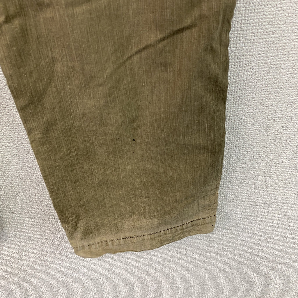 GAS　ガス　カーゴパンツ　ギミックパンツ　ジップフライ　ベージュ　W31サイズ　古着