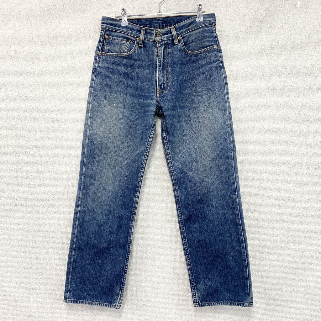 Levi's　リーバイス　502　デニムパンツ/ジーンズ　ジップフライ　縦落ち　インディゴ　W32サイズ