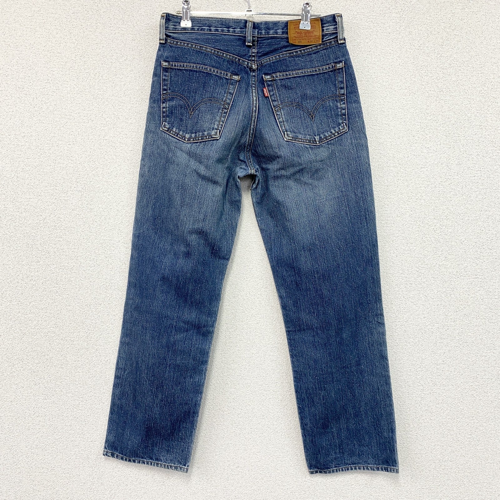 Levi's　リーバイス　502　デニムパンツ/ジーンズ　ジップフライ　縦落ち　インディゴ　W32サイズ
