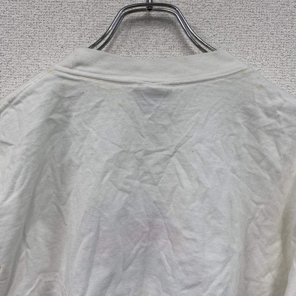 90s　FILA　フィラ　半袖Tシャツ　ヴィンテージ　白　ホワイト　Mサイズ　古着