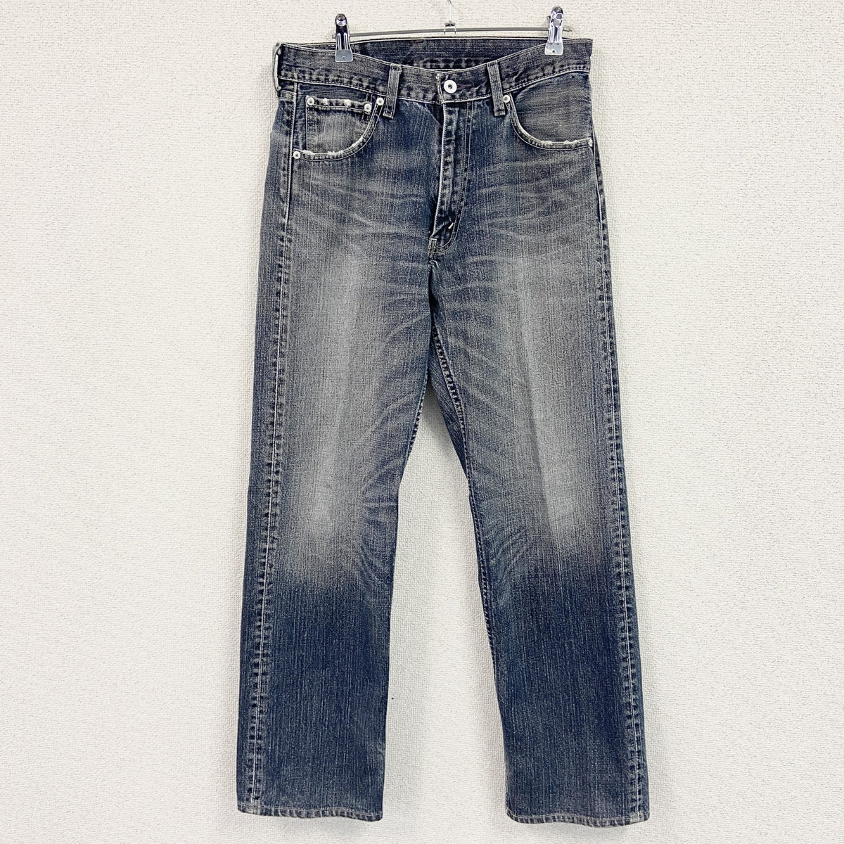 Levi's　リーバイス　デニムパンツ/ジーンズ　ジップフライ　インディゴグレー　W31サイズ メンズ コットン 古着