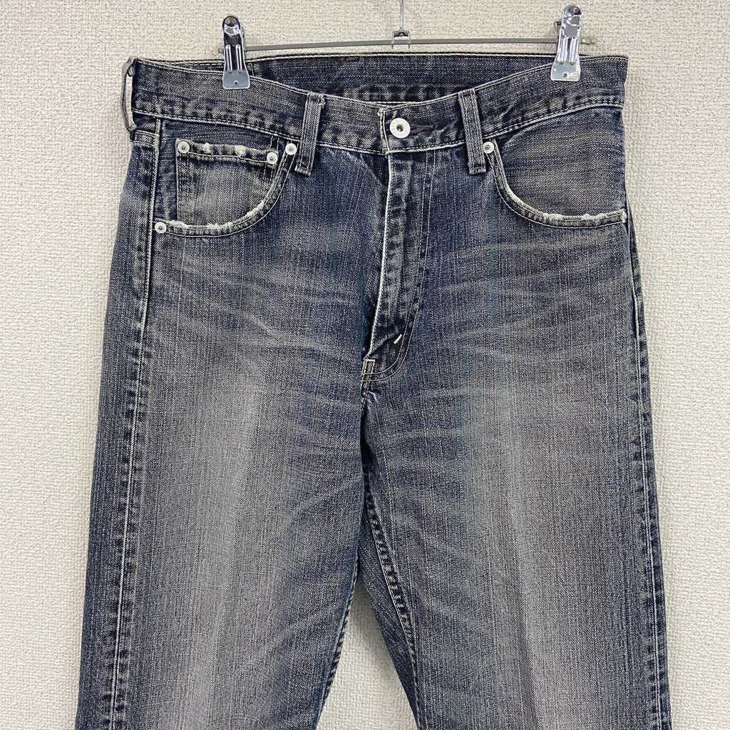 Levi's　リーバイス　デニムパンツ/ジーンズ　ジップフライ　インディゴグレー　W31サイズ メンズ コットン 古着