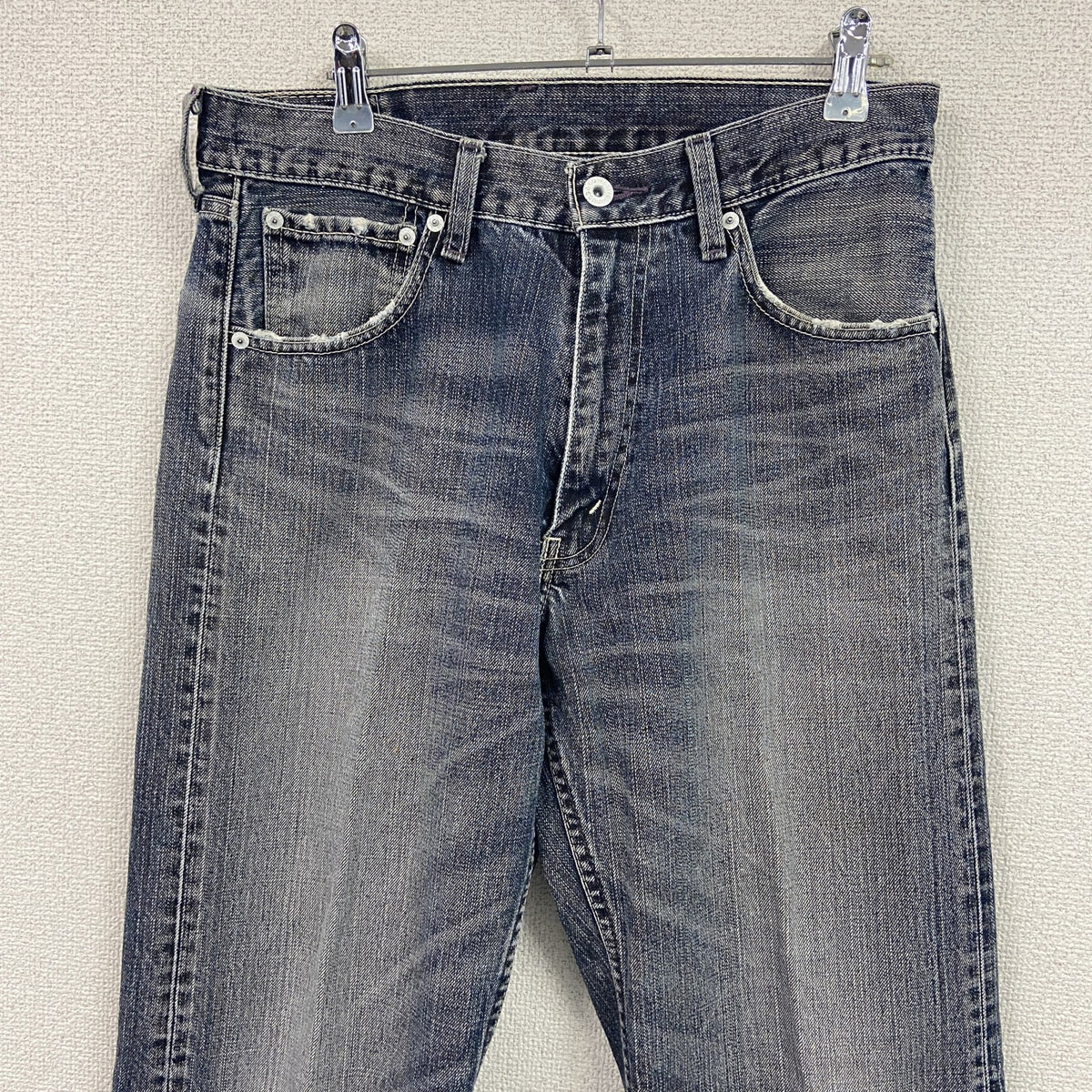 Levi's　リーバイス　デニムパンツ/ジーンズ　ジップフライ　インディゴグレー　W31サイズ メンズ コットン 古着