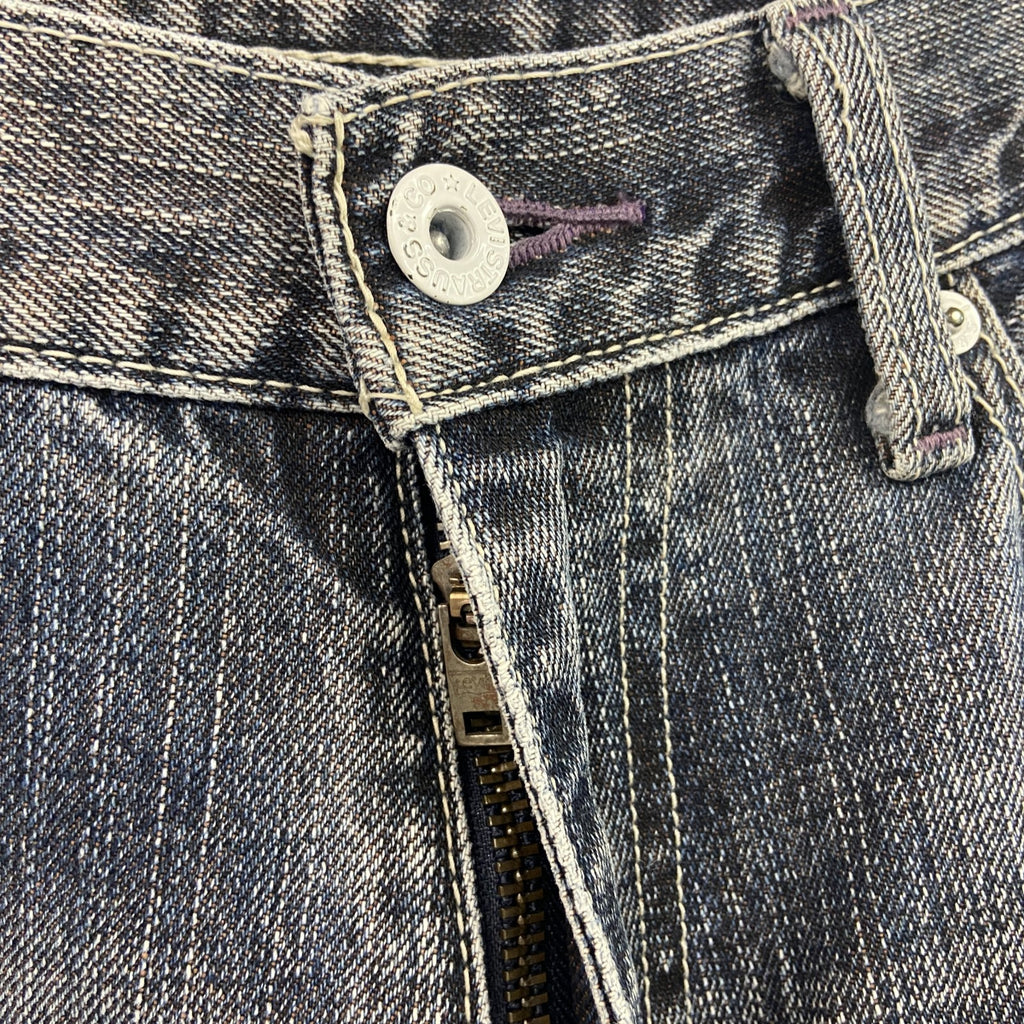 Levi's　リーバイス　デニムパンツ/ジーンズ　ジップフライ　インディゴグレー　W31サイズ メンズ コットン 古着