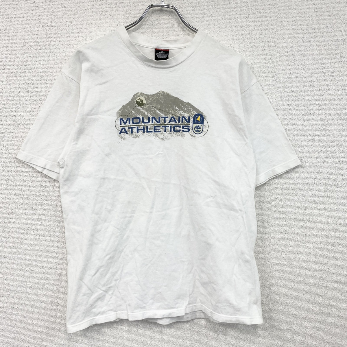 90s　Timberland　ティンバーランド　半袖Tシャツ　ヴィンテージ　白　ホワイト　Mサイズ　古着