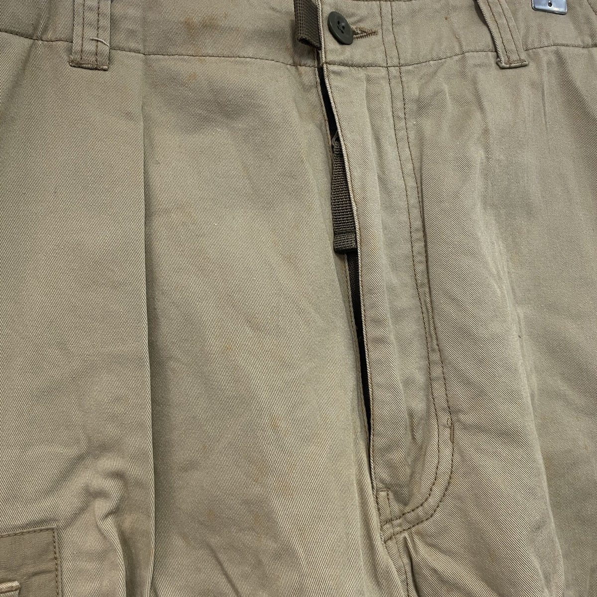 Abercrombie&Fitch　アバクロンビー&フィッッチ　カーゴパンツ　ジップフライ　ベージュ　Mサイズ　古着