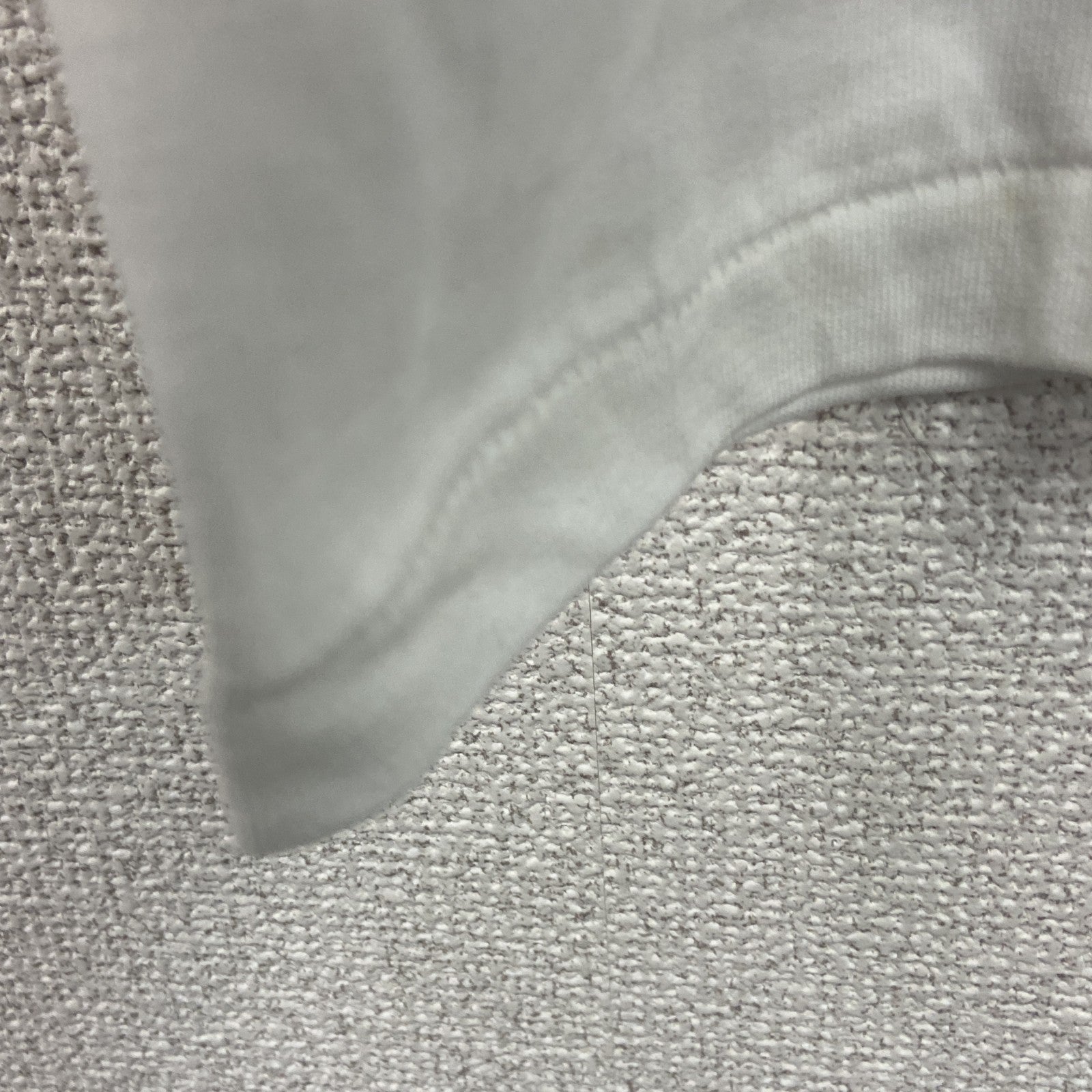 ～00s　Hanes　ヘインズ　半袖Tシャツ　シングルステッチ　by GINZA Q-TO　白　ホワイト　Lサイズ カットソー メンズ コットン 古着