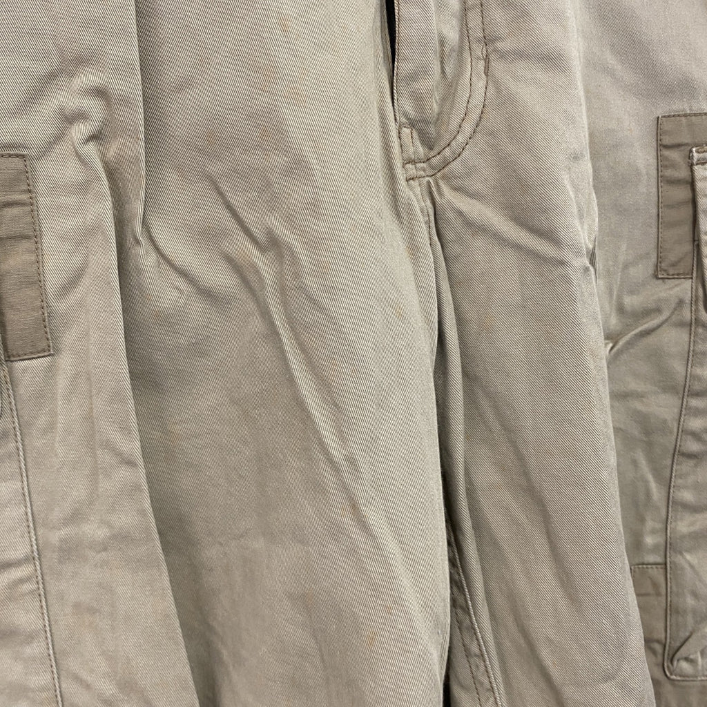Abercrombie&Fitch　アバクロンビー&フィッッチ　カーゴパンツ　ジップフライ　ベージュ　Mサイズ　古着
