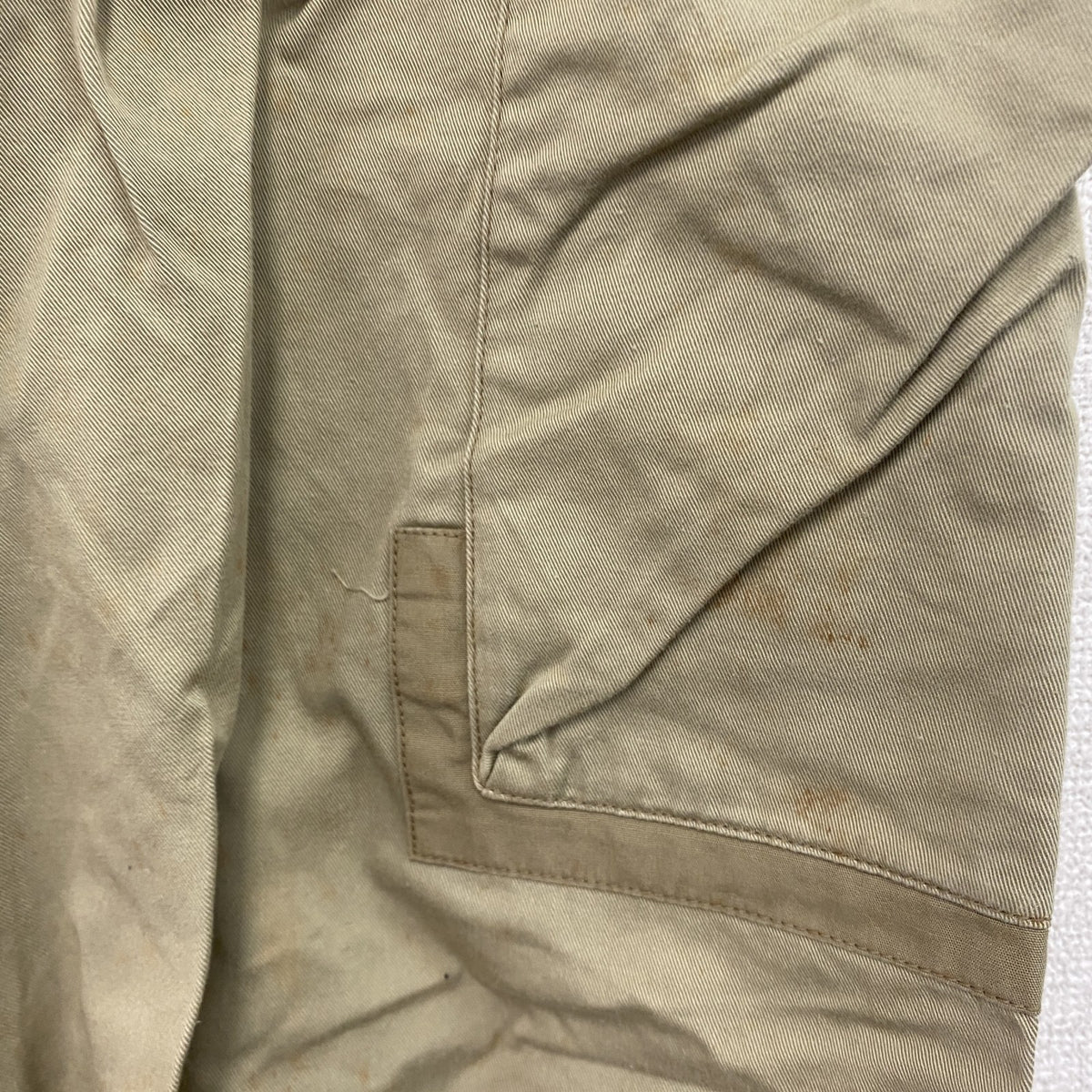 Abercrombie&Fitch　アバクロンビー&フィッッチ　カーゴパンツ　ジップフライ　ベージュ　Mサイズ　古着