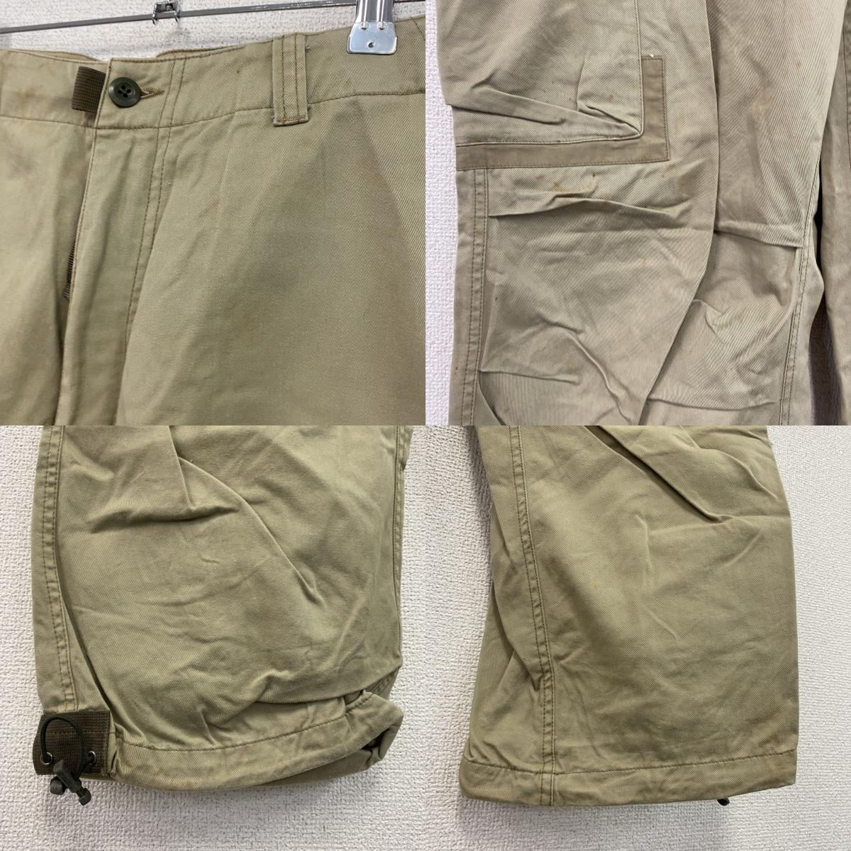 Abercrombie&Fitch　アバクロンビー&フィッッチ　カーゴパンツ　ジップフライ　ベージュ　Mサイズ　古着