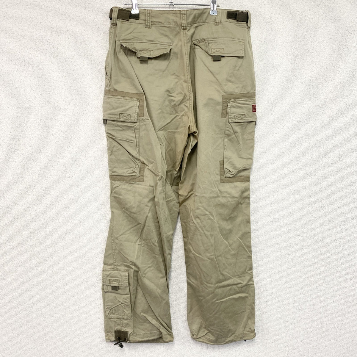 Abercrombie&Fitch　アバクロンビー&フィッッチ　カーゴパンツ　ジップフライ　ベージュ　Mサイズ　古着