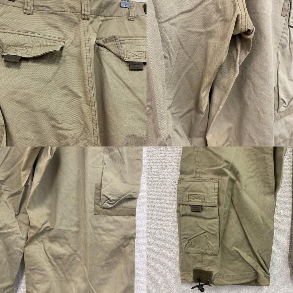 Abercrombie&Fitch　アバクロンビー&フィッッチ　カーゴパンツ　ジップフライ　ベージュ　Mサイズ　古着