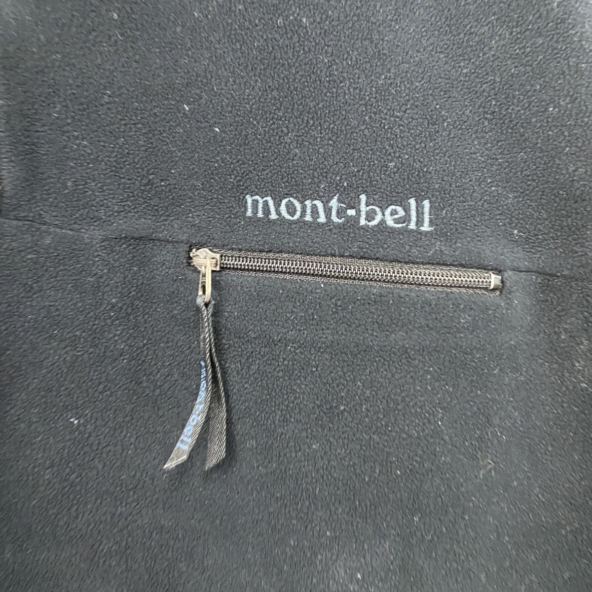 Mont-bell　モンベル　ハーフジップフリースジャケット　黒　ブラック　Lサイズ　古着