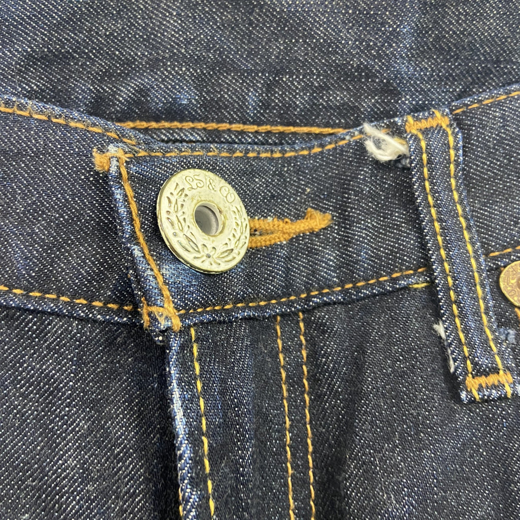 Levi's　リーバイス　デニムパンツ/ジーンズ　ジップフライ　インディゴ メンズ 古着