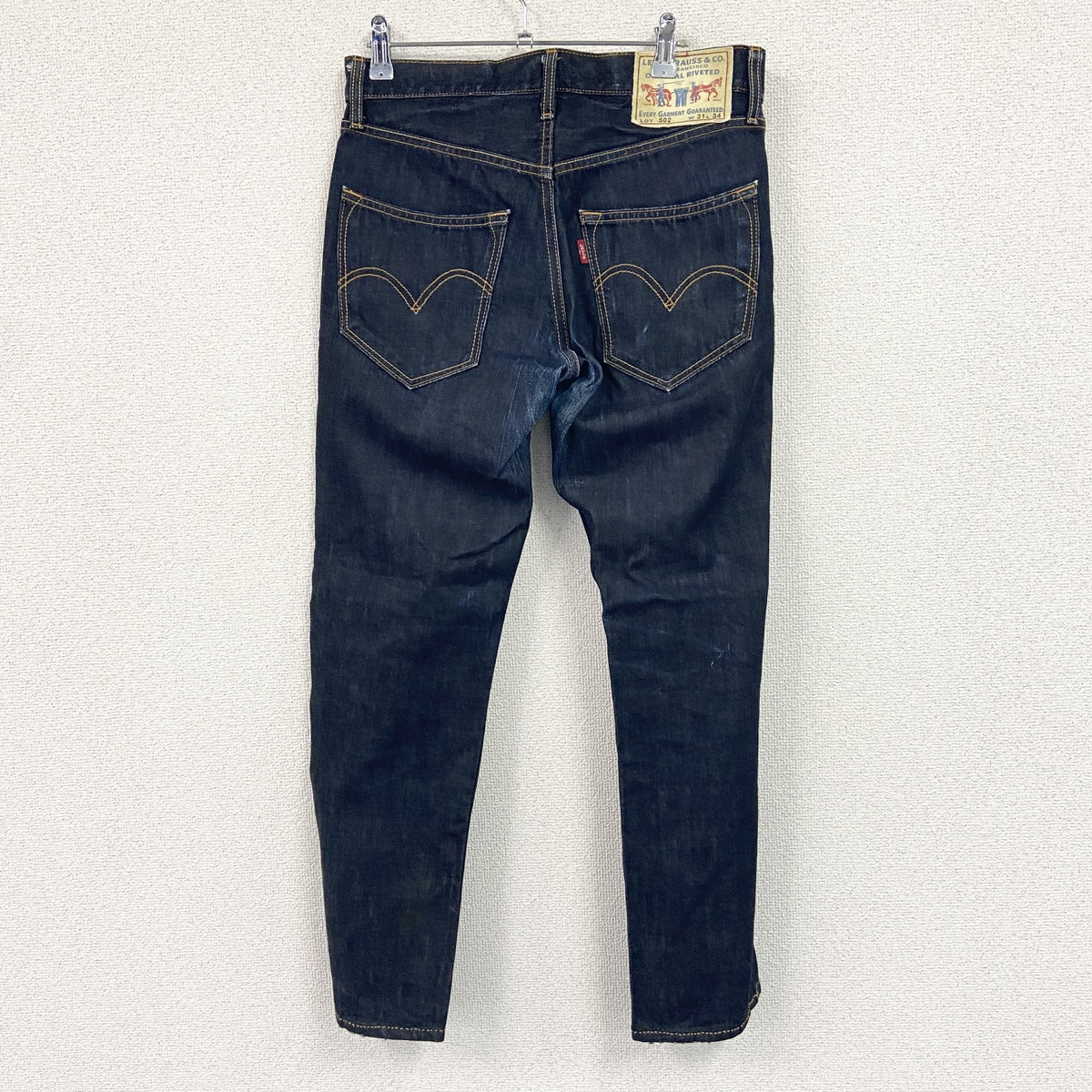 Levi's　リーバイス　デニムパンツ/ジーンズ　ジップフライ　インディゴ メンズ 古着