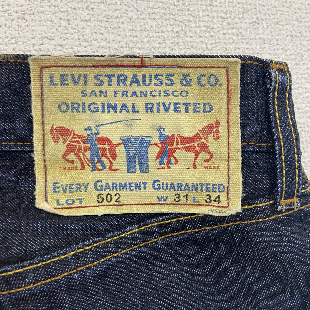 Levi's　リーバイス　デニムパンツ/ジーンズ　ジップフライ　インディゴ メンズ 古着