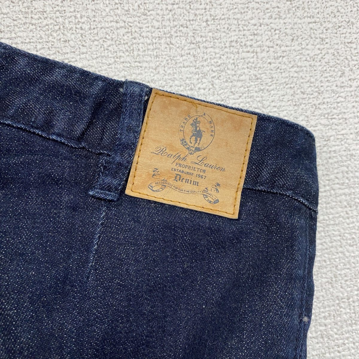 RALPH LAUREN SPORT　ラルフローレンスポーツ　デニムパンツ/ジーンズ　ジップポケット　ジップフライ　インディゴ　26サイズ メンズ コットン 古着