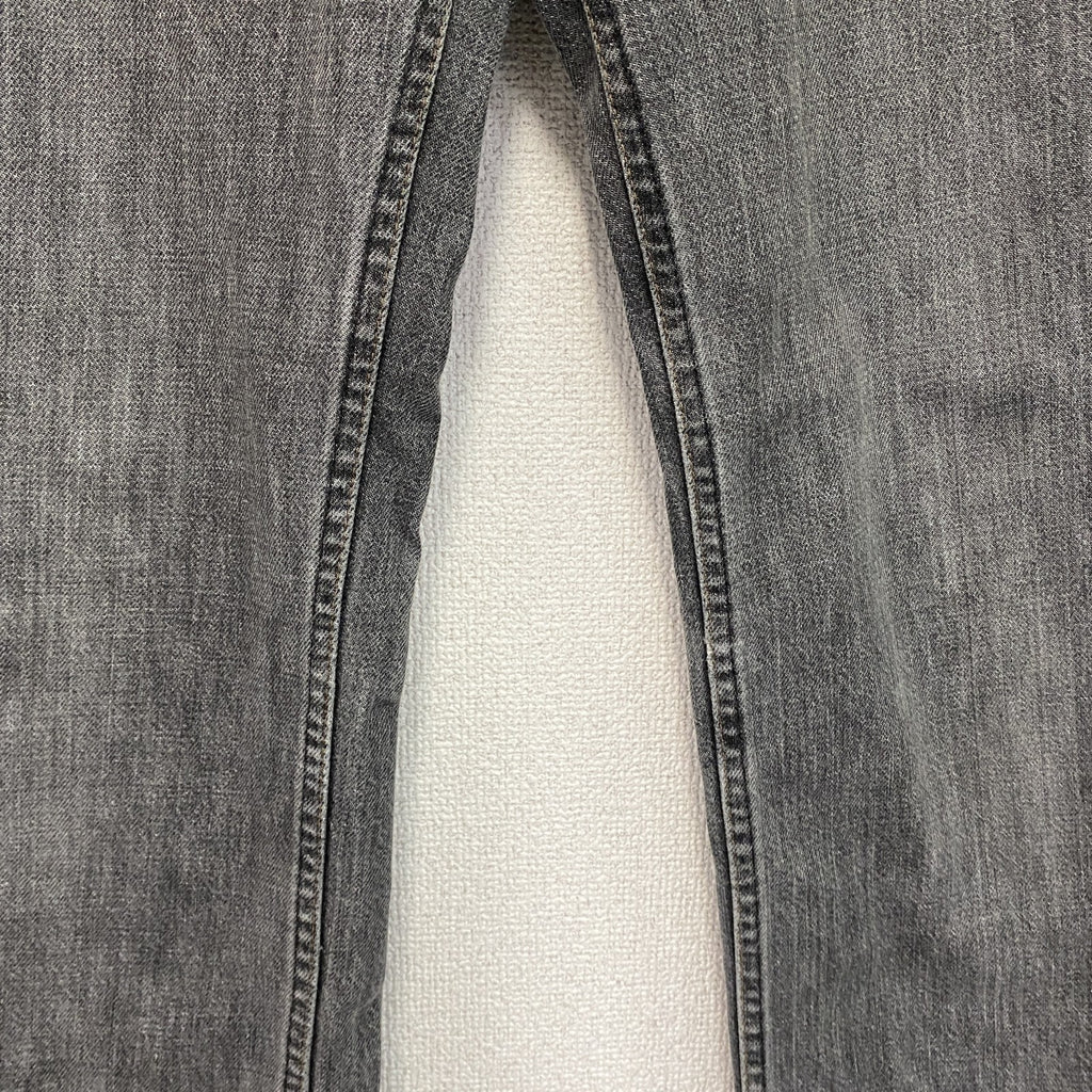 Levi’s　リーバイス　503　ブラックデニムパンツ/ジーンズ　ジップフライ　黒　ブラック　インディゴ　32サイズ　古着